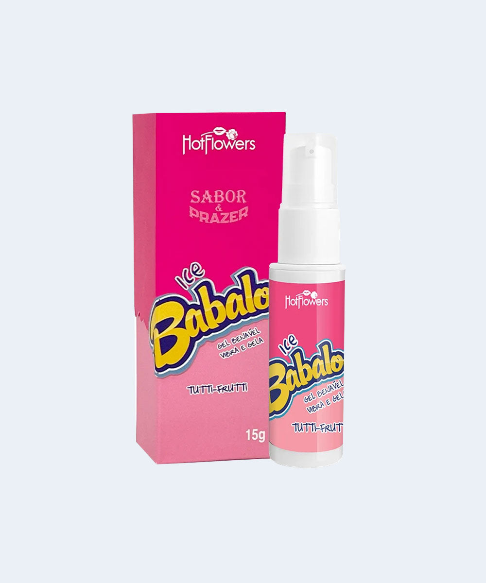 Gel Beijavel Ice Babaloo - HOT FLOWERS
